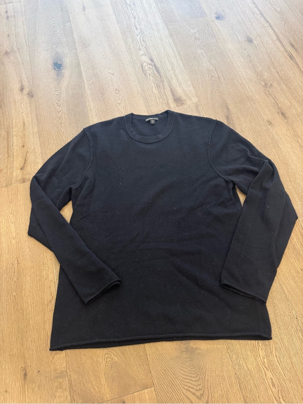 James Perse Black Cashmere Sweater